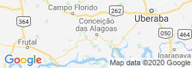 Conceicao Das Alagoas map